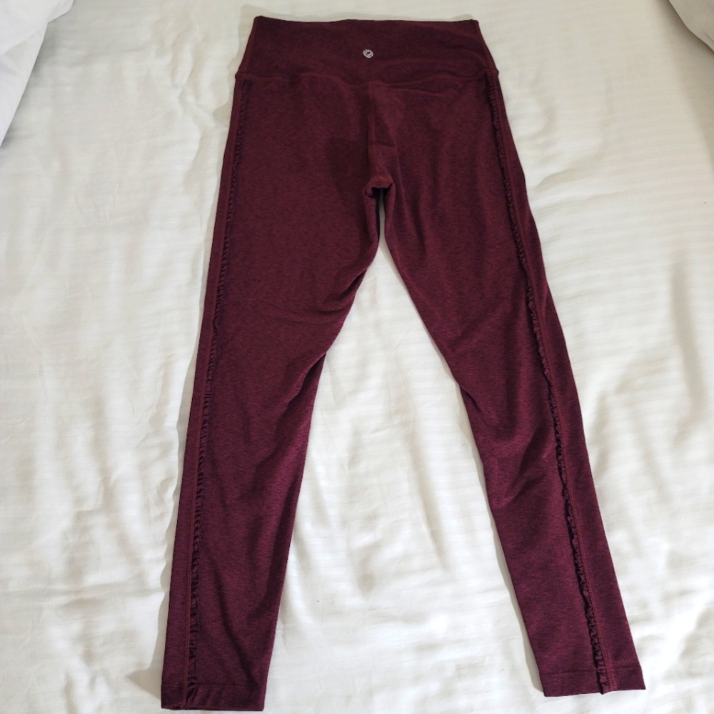 Core 10 Leggings red cranberry size medium